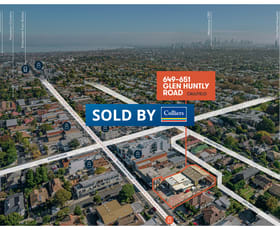 Development / Land commercial property sold at 649-651 Glenhuntly Road Caulfield VIC 3162