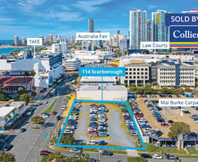 Development / Land commercial property sold at 114 Scarborough Street Southport QLD 4215