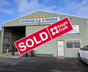 Factory, Warehouse & Industrial commercial property sold at Somerset Removals and Storage/Unit 1 and Unit 2, 2 Reece Court Somerset TAS 7322