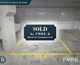 Parking / Car Space commercial property sold at 355/135 Fitzroy Street St Kilda VIC 3182