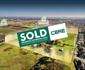 Development / Land commercial property sold at 1435 Thompsons Road Cranbourne North VIC 3977