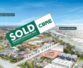 Development / Land commercial property sold at 6-8 Hemming Brighton East VIC 3187