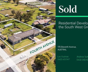 Development / Land commercial property sold at 175 Eleventh Avenue Austral NSW 2179