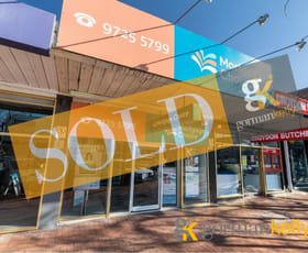 Shop & Retail commercial property sold at 107 Main Street Croydon VIC 3136