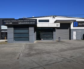 Factory, Warehouse & Industrial commercial property leased at 13 Edgecombe Court Moorabbin VIC 3189