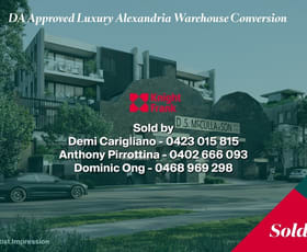 Development / Land commercial property sold at 59-99 Belmont Street Alexandria NSW 2015