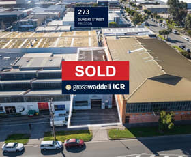 Factory, Warehouse & Industrial commercial property sold at 273 Dundas Street Preston VIC 3072