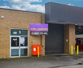 Factory, Warehouse & Industrial commercial property sold at 5/2 MACQUARIE PLACE Boronia VIC 3155