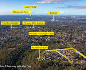 Development / Land commercial property sold at 9 Kitchener Lane Cherrybrook NSW 2126