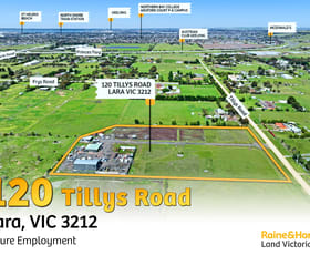 Development / Land commercial property for sale at 120 Tillys Road Lara VIC 3212