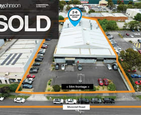 Factory, Warehouse & Industrial commercial property sold at 2-6 Moncrief Road Nunawading VIC 3131