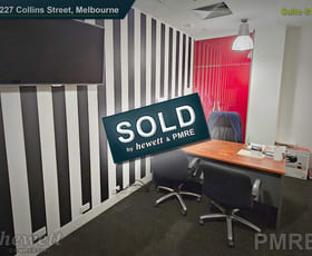 Offices commercial property sold at 312/227 Collins Street Melbourne VIC 3000