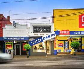 Shop & Retail commercial property sold at 545 Riversdale Road Camberwell VIC 3124