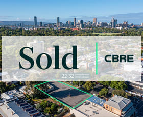 Development / Land commercial property sold at 22-32 Jerningham Street North Adelaide SA 5006
