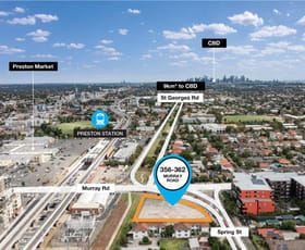 Development / Land commercial property for sale at 356-362 Murray Road Preston VIC 3072