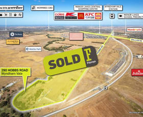 Development / Land commercial property sold at 290 Hobbs Road Wyndham Vale VIC 3024