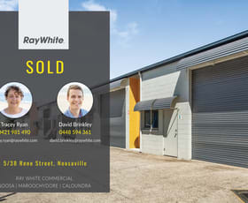 Factory, Warehouse & Industrial commercial property sold at Unit 5/38 Rene Street Noosaville QLD 4566