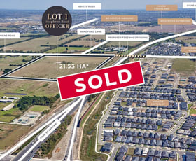 Factory, Warehouse & Industrial commercial property sold at Lot 1 Stephens Road Officer VIC 3809