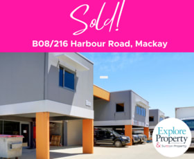 Factory, Warehouse & Industrial commercial property sold at B08/216 Harbour Road Mackay QLD 4740
