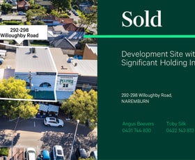 Offices commercial property sold at 292-298 Willoughby Road Naremburn NSW 2065