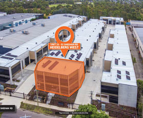 Factory, Warehouse & Industrial commercial property leased at 23/52 Sheehan Road Heidelberg West VIC 3081