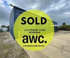 Showrooms / Bulky Goods commercial property sold at 2/6 Premier Close Wodonga VIC 3690