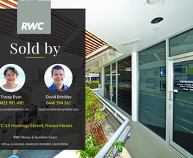 Offices commercial property sold at Lot 31/18 Hastings Street Noosa Heads QLD 4567