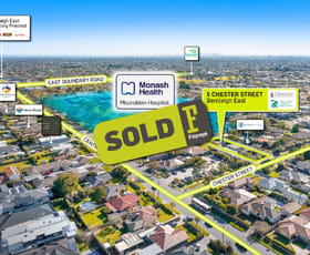 Medical / Consulting commercial property sold at 5 Chester Street Bentleigh East VIC 3165