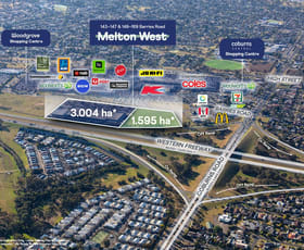 Development / Land commercial property sold at 143-147 & 149-169 Barries Road Melton West VIC 3337