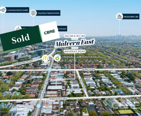 Development / Land commercial property sold at 153-155 & 157-159 Waverley Road Malvern East VIC 3145