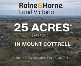Development / Land commercial property for sale at 2 Address Available on request Mount Cottrell VIC 3024
