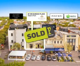 Shop & Retail commercial property sold at 87-89 Dundas Place Albert Park VIC 3206