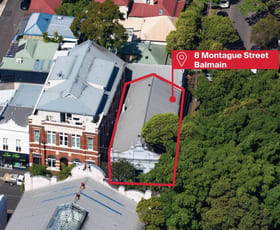 Development / Land commercial property sold at Whole Building/8 Montague Street Balmain NSW 2041