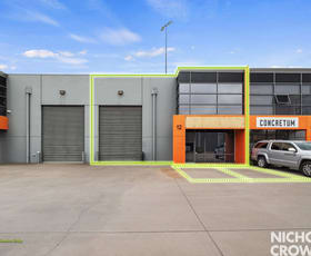 Factory, Warehouse & Industrial commercial property sold at 12/94-102 Keys Road Cheltenham VIC 3192