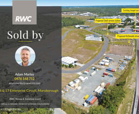 Development / Land commercial property sold at Lot 16 & 17 Enterprise Circuit Maryborough QLD 4650