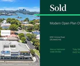 Offices commercial property sold at 9/9 50 Victoria Road Drummoyne NSW 2047