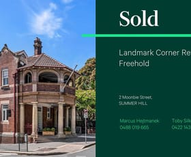 Development / Land commercial property sold at 2 Moonbie Street Summer Hill NSW 2130