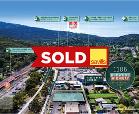 Development / Land commercial property sold at 1186 Burwood Highway Upper Ferntree Gully VIC 3156