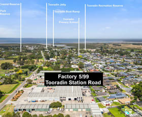 Factory, Warehouse & Industrial commercial property sold at 5/99 Tooradin-Station Road Tooradin VIC 3980