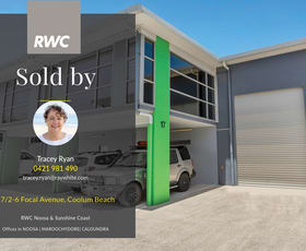 Factory, Warehouse & Industrial commercial property sold at 17/2-6 Focal Avenue Coolum Beach QLD 4573