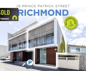 Offices commercial property sold at 19 Prince Patrick Street Richmond VIC 3121