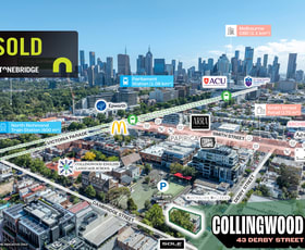 Offices commercial property sold at 43 Derby Street Collingwood VIC 3066