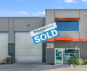 Factory, Warehouse & Industrial commercial property sold at 28/463A Somerville Road Brooklyn VIC 3012