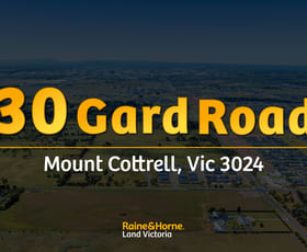 Development / Land commercial property for sale at 30 Gard Road Mount Cottrell VIC 3024