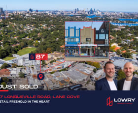 Shop & Retail commercial property sold at 87 Longueville Road Lane Cove NSW 2066