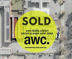 Factory, Warehouse & Industrial commercial property sold at 609 Ebden Street South Albury NSW 2640