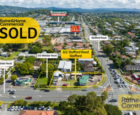 Development / Land commercial property sold at 322 Stafford Road Stafford QLD 4053