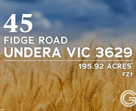 Rural / Farming commercial property for sale at 45 Fidge Road Undera VIC 3629