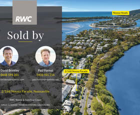 Offices commercial property sold at 2/168 Noosa Parade Noosaville QLD 4566