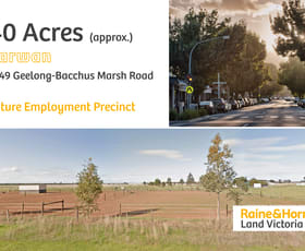 Rural / Farming commercial property for sale at 3949 Geelong-Bacchus Marsh Road Parwan VIC 3340